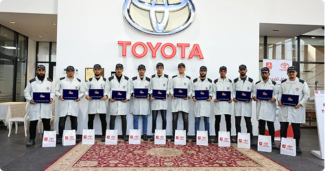 Toyota Libya Celebrates the Graduation of the 24th “Discover Your Talent” Batch